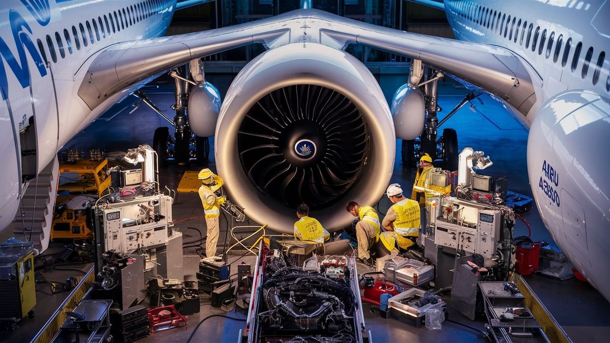 Airbus A380 Engine Problem
