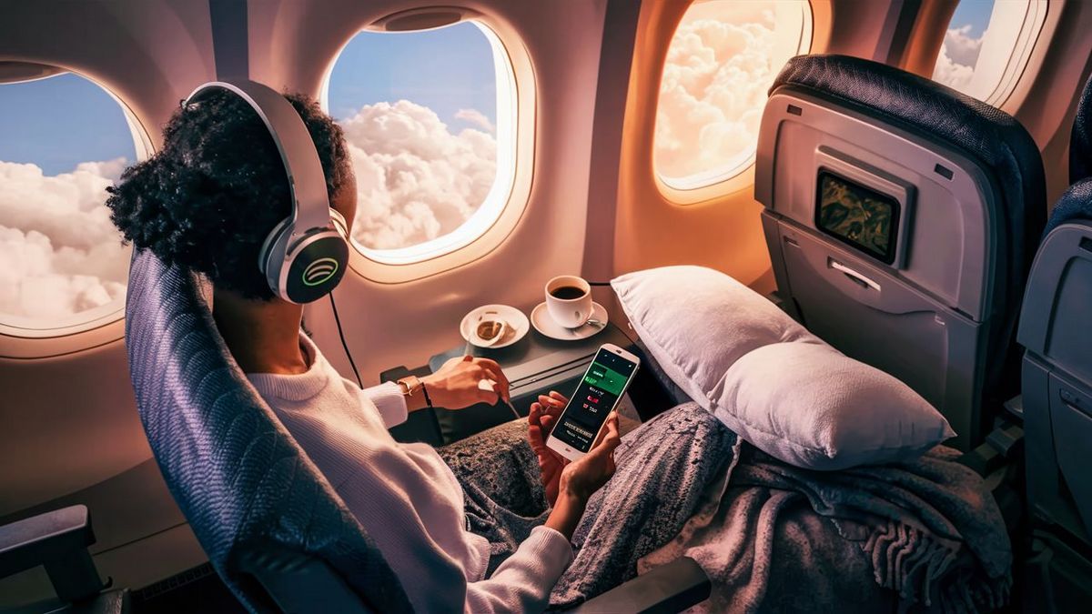 Can You Use Spotify on a Plane